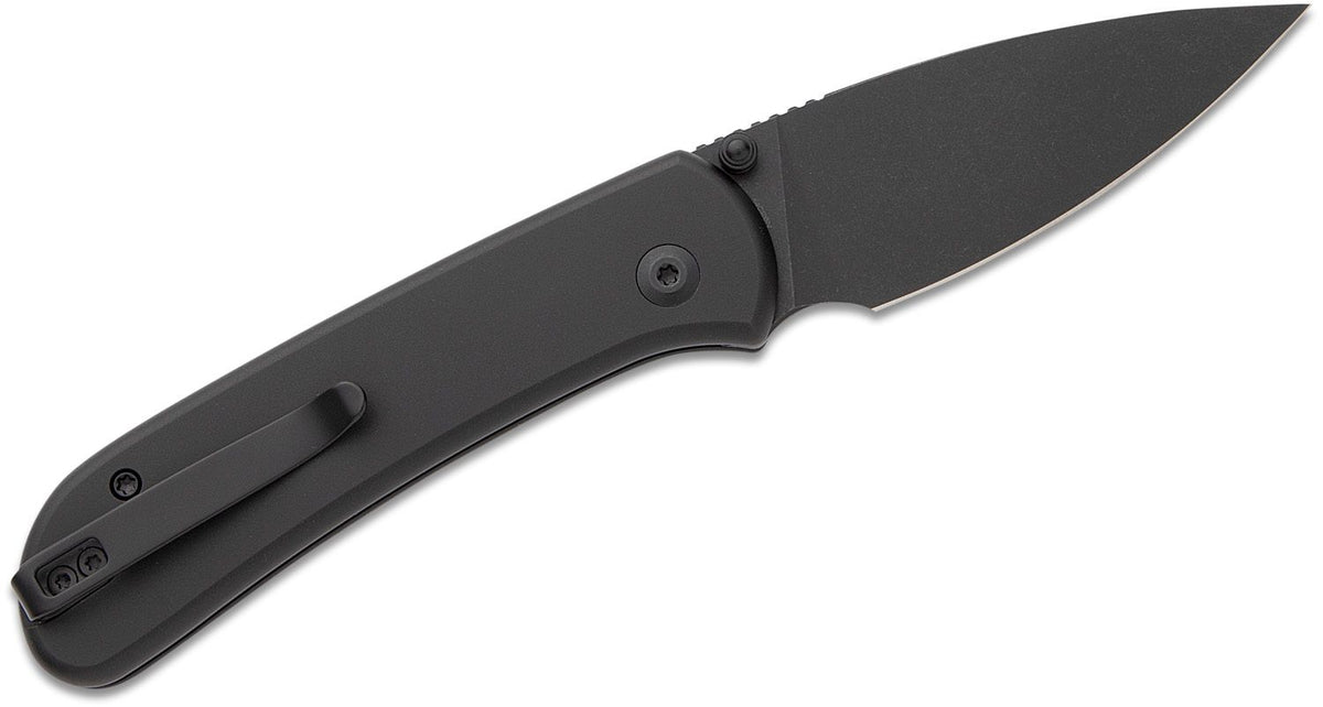 BLK STONEWASH BUTTON LOCKCIVIVI KNIFE QUIBIT 2.98" BLK/