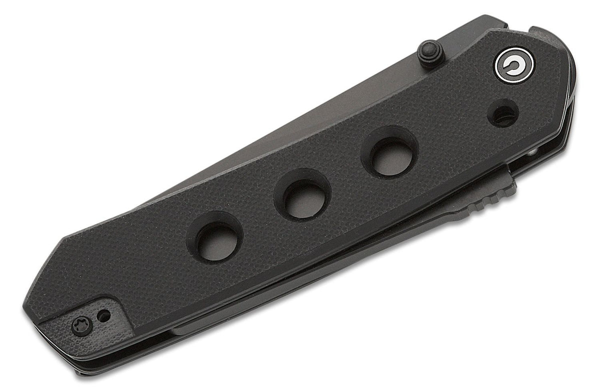 CIVIVI VISION FG 3.54" BLACK G-10/BLACK NITRO V BLADE