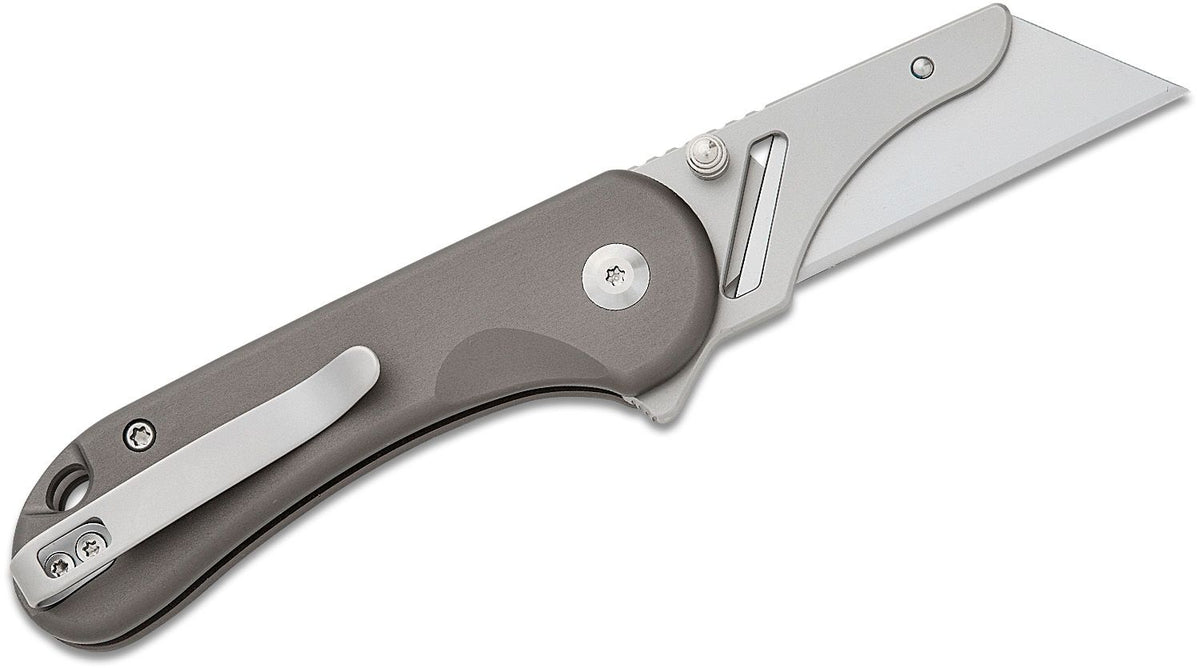 CIVIVI UTILITY KNIFE ELEMENTUM 2.26" GRAY W/3 EXTRA BLADES