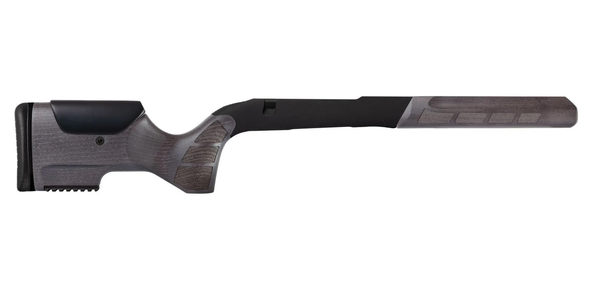 WOOX EXACTUS STOCK REM 700 BDL LONG ACTION MIDNIGHT GREY