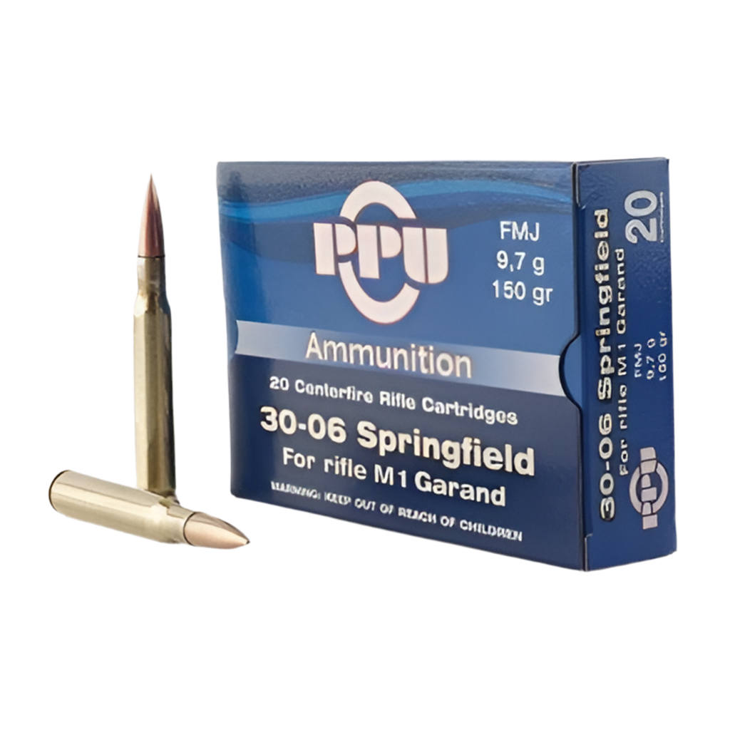 PPU .30-06 Springfield 150 gr FMJ 500RD