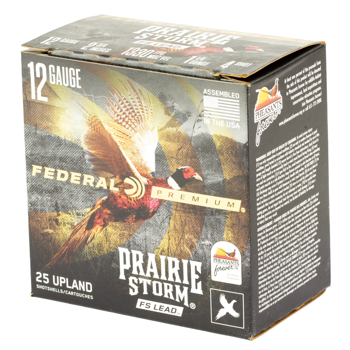 FEDERAL PREMIUM STORM 12GA 2.75&quot; #4 25RD