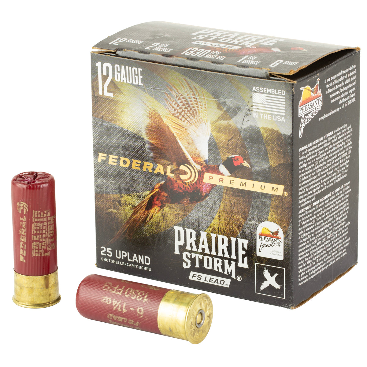FEDERAL PREMIUM STORM 12GA 3&quot; 1.25OZ #6 25RD