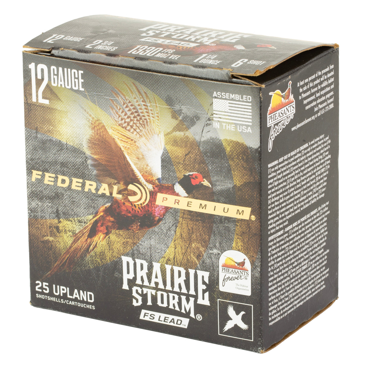 FEDERAL PREMIUM STORM 12GA 3&quot; 1.25OZ #6 25RD