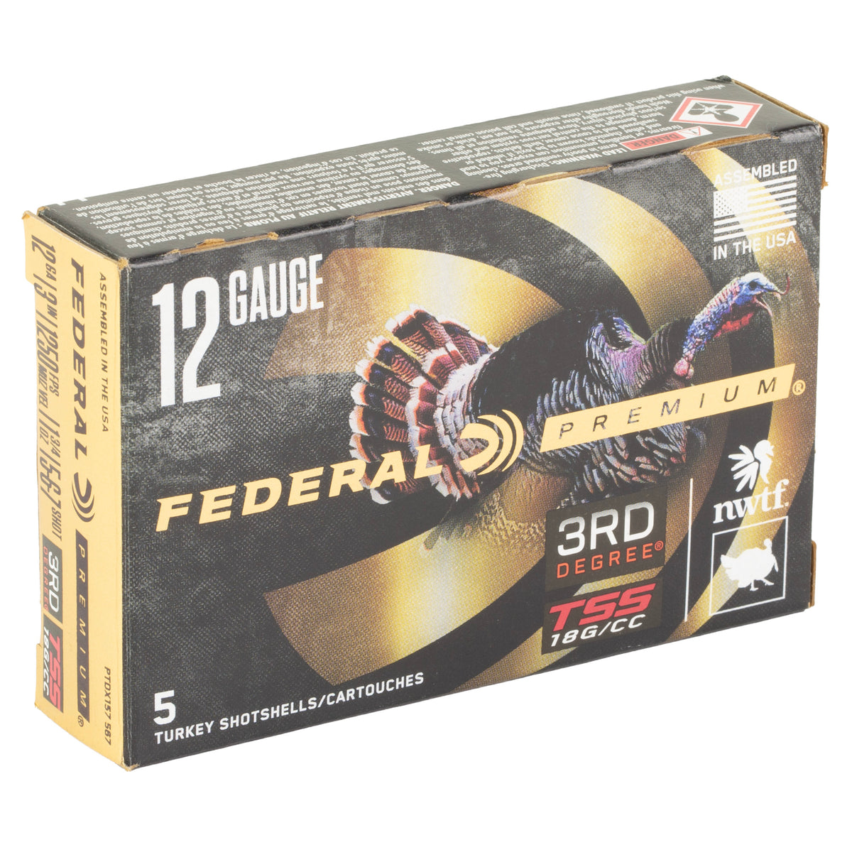 FEDERAL THIRD DEGREE 12GA 3&quot; 1-3/4oz #5,6,7 5RD