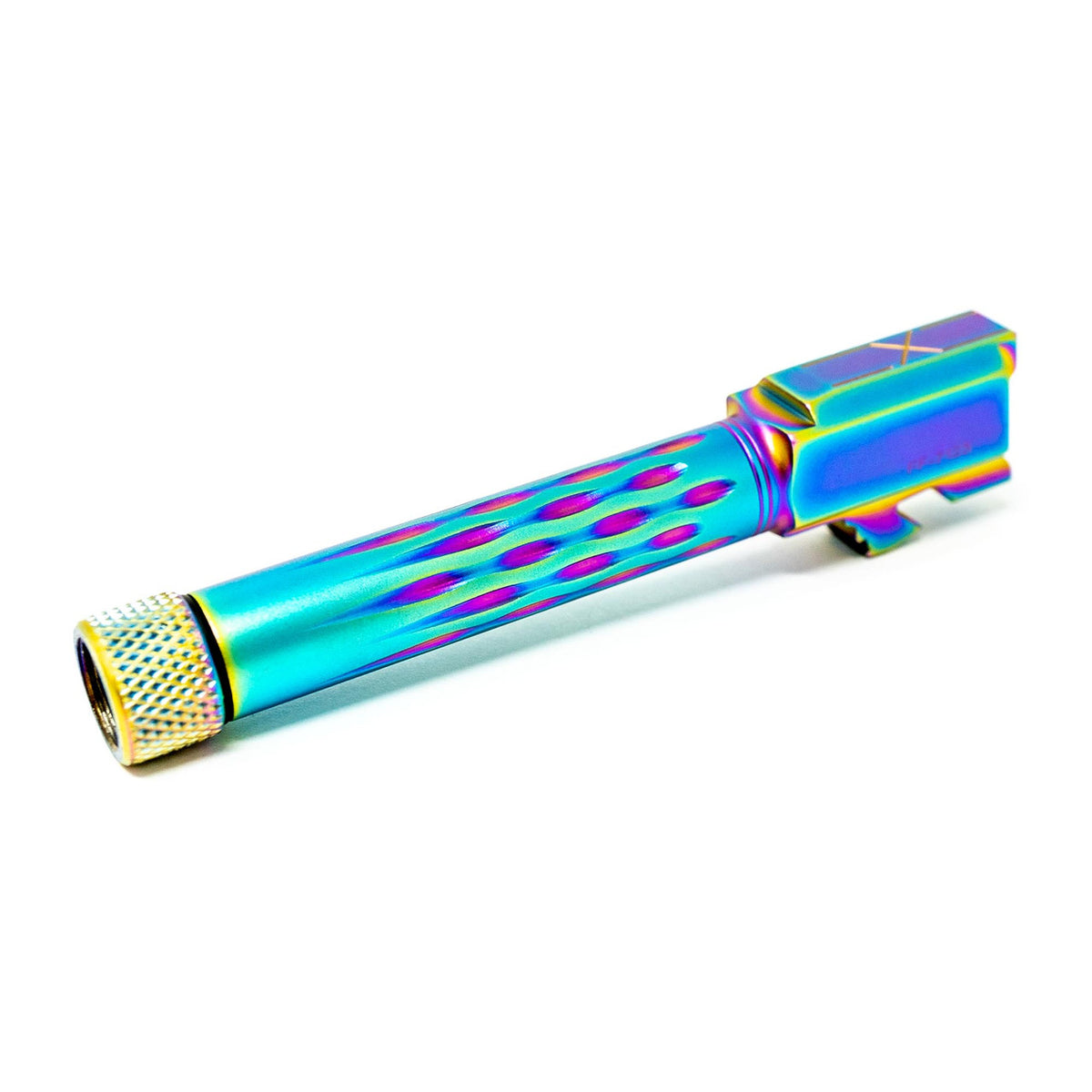 FAXON G19 BARREL FLAME FLUTE THREADED CHAMELEON