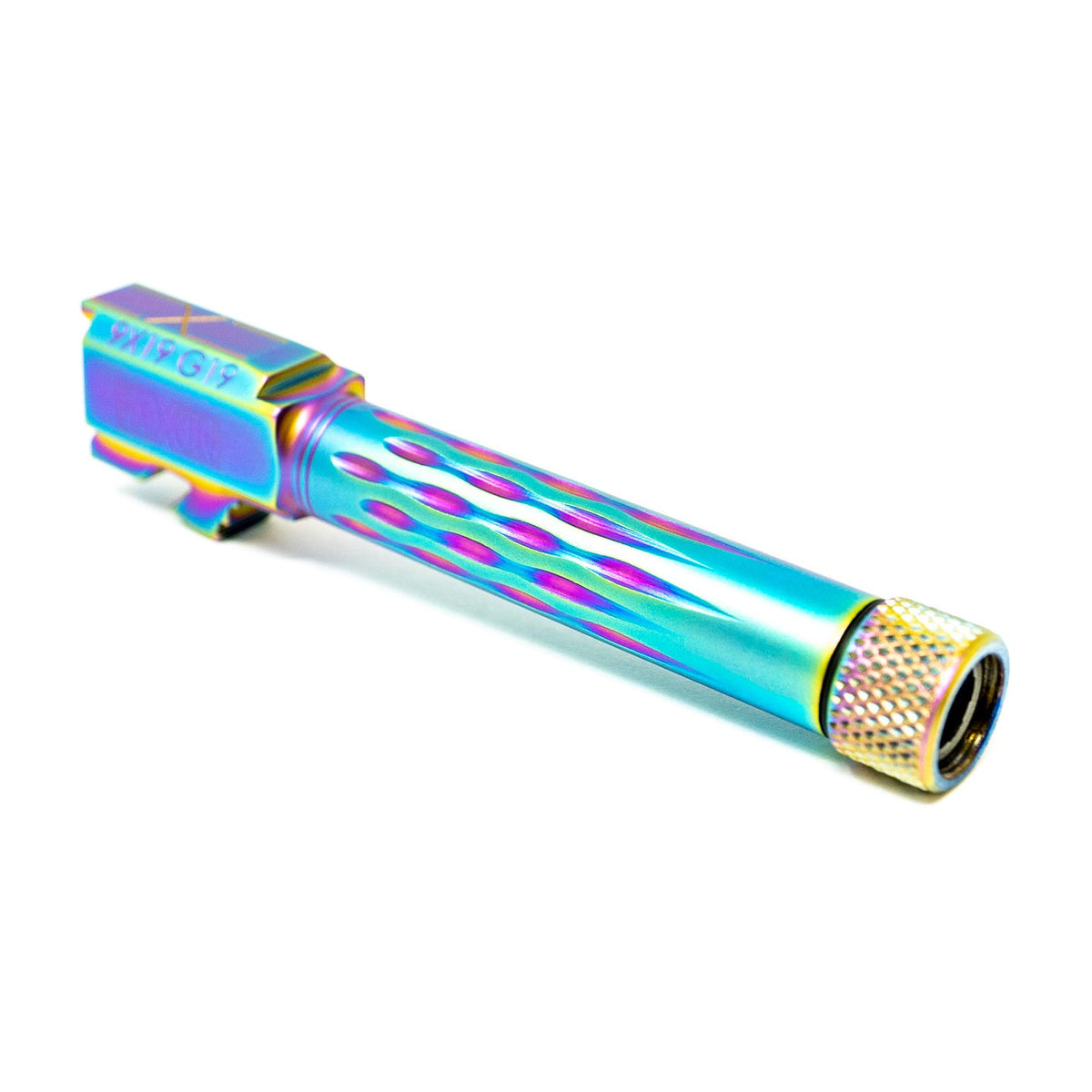 FAXON G19 BARREL FLAME FLUTE THREADED CHAMELEON