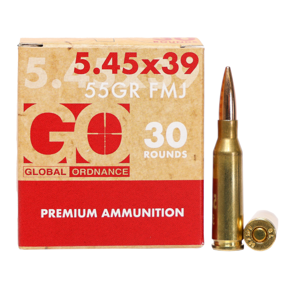 GO 5.45X39MM 55GR FMJ BRASS 30RD