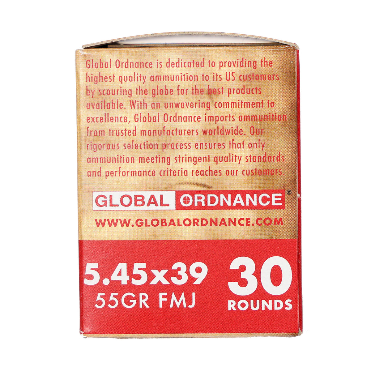 GO 5.45X39MM 55GR FMJ BRASS 30RD