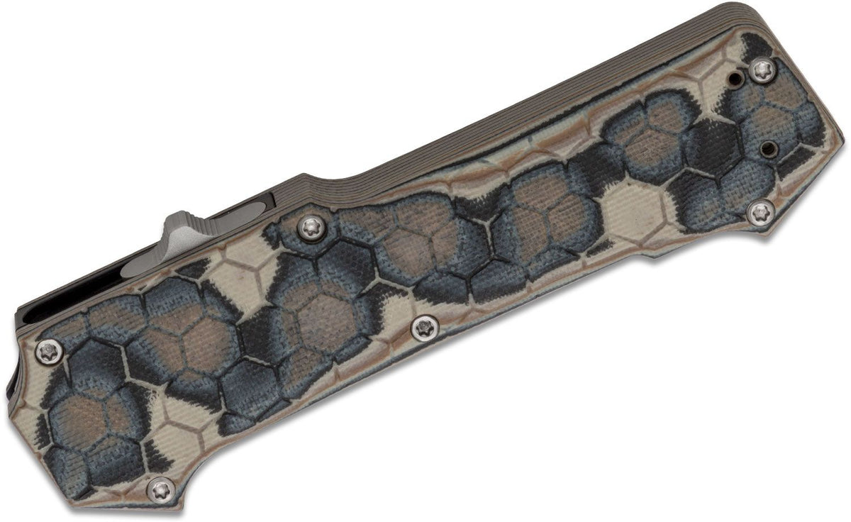 HOGUE COMPOUND 3.5&quot; OTF AUTO G-10 FRAME G-MASCUS DRK EARTH