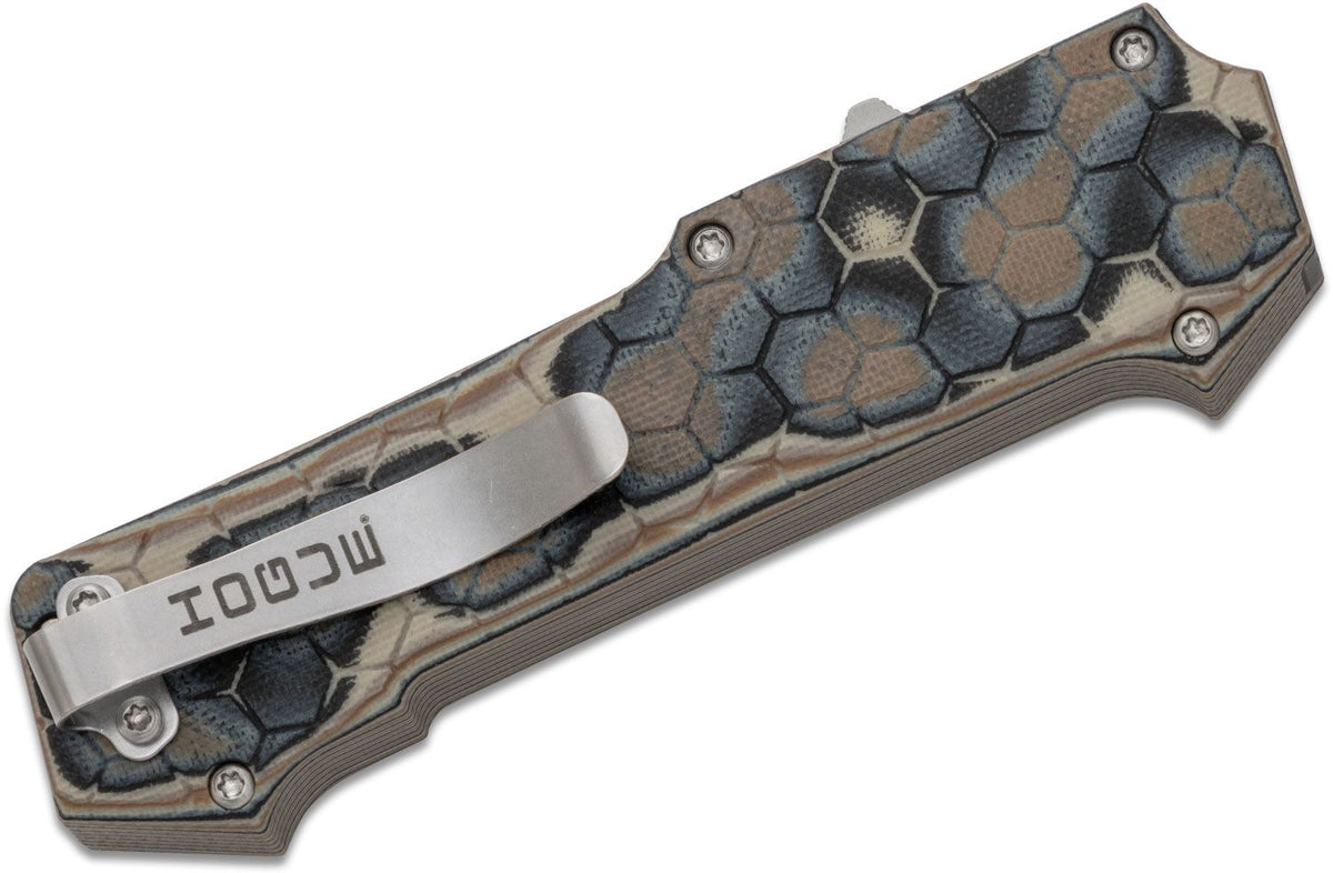 HOGUE COMPOUND 3.5&quot; OTF AUTO G-10 FRAME G-MASCUS DRK EARTH