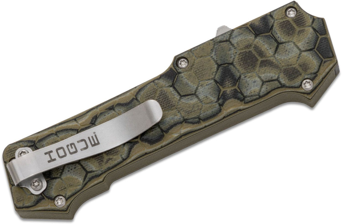 HOGUE COMPOUND 3.5&quot; OTF AUTO G-10 FRAME G-MASCUS GREEN