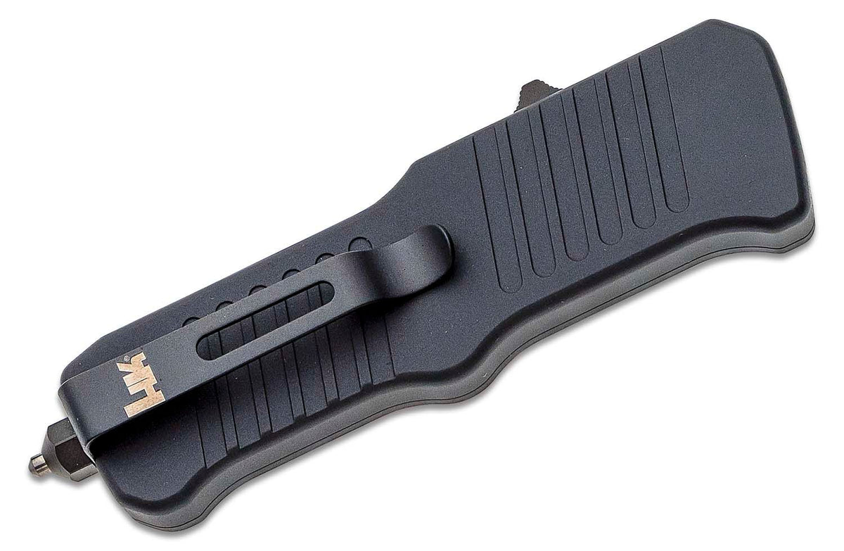 HOGUE HK MINI INCURSION 2.95&quot; OTF KNIVE CLIP PT ALUM MATT BL