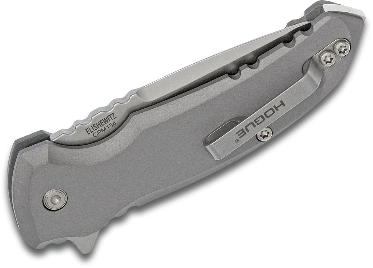 HOGUE X1 MICROFLIP 2.75&quot; FOLDER DROP POINT AL FRAME GRAY