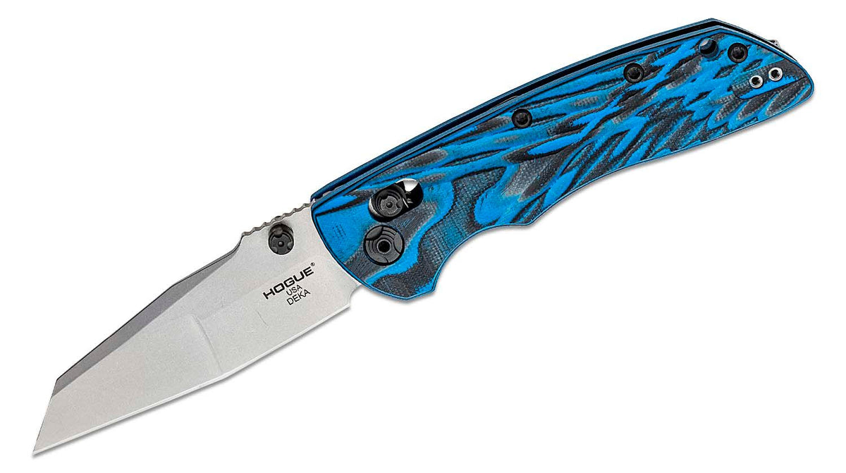 HOGUE DEKA 3.25&quot; ABLE LCK FLDR WHARNCLIFFE G-MASCUS BLUE LAVA