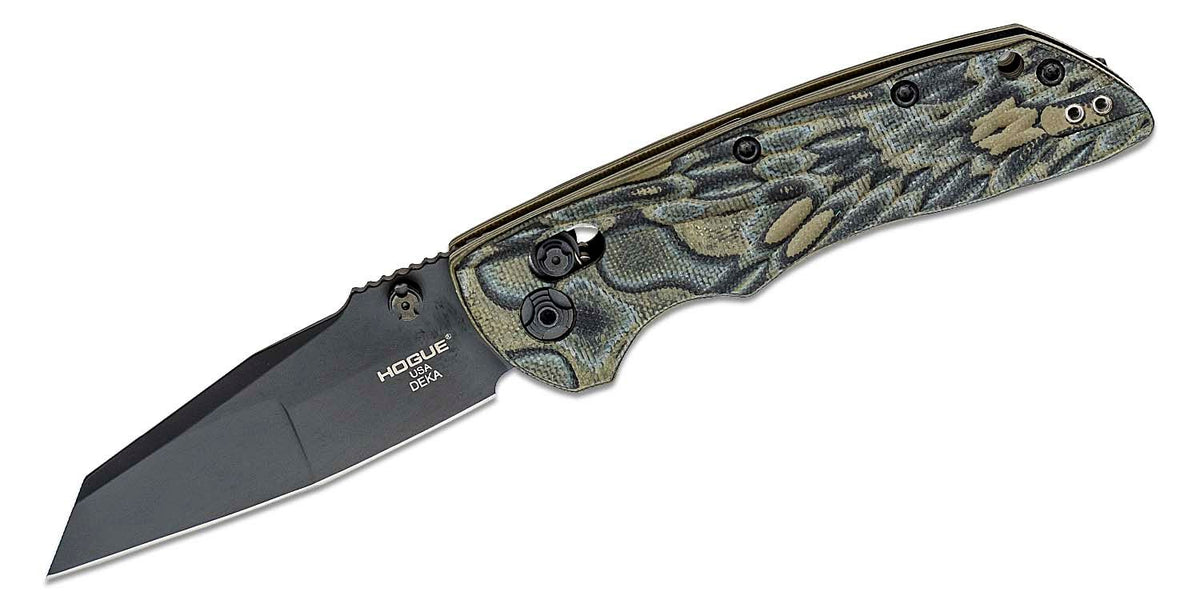HOGUE DEKA 3.25&quot; ABLE LCK FLDR WHARNCLIFFE G-MASCUS ODG