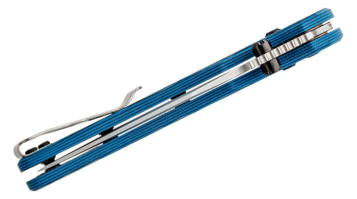 HOGUE DEKA 3.25&quot; ABLE LCK FLDR CLIP POINT G-MASCUS BLUE LAVA