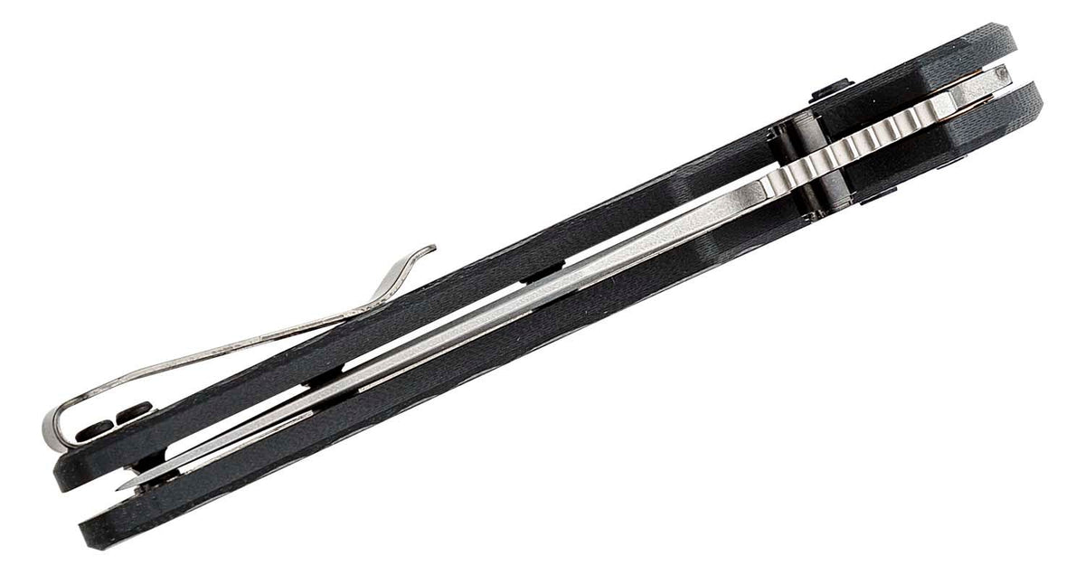HOGUE DEKA 3.25&quot; ABLE LCK FLDR CLIP POINT G-10 FRAME BLACK