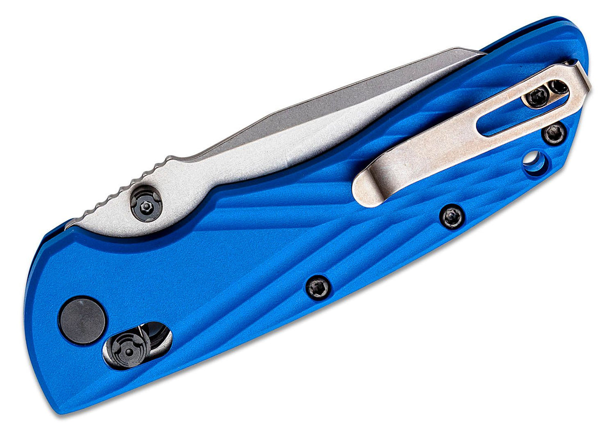 HOGUE DEKA ABLE LOCK FOLDER 3.25&quot; MOD WHARNCLIFFE POLY BLU