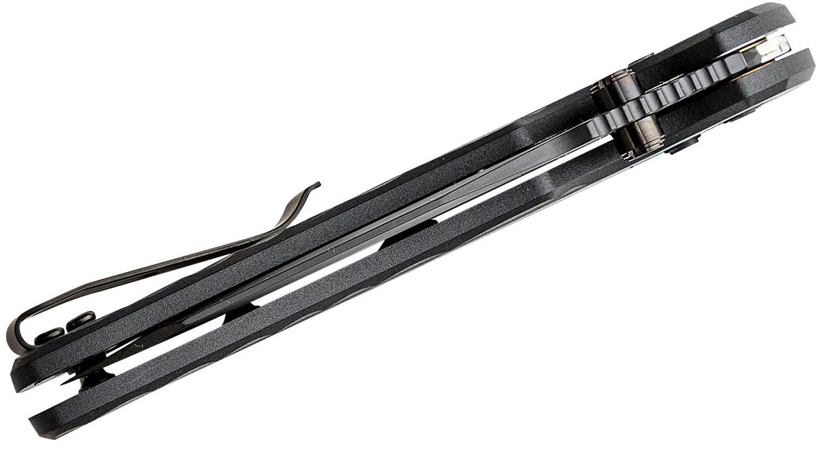 HOGUE DEKA ABLE LOCK FOLDER 3.25&quot; MOD WHARNCLIFFE POLY BLK