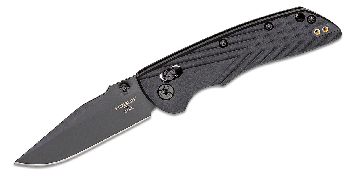 HOGUE DEKA ABLE LOCK FLDR 3.25 CLIP POINT POLY BLACK