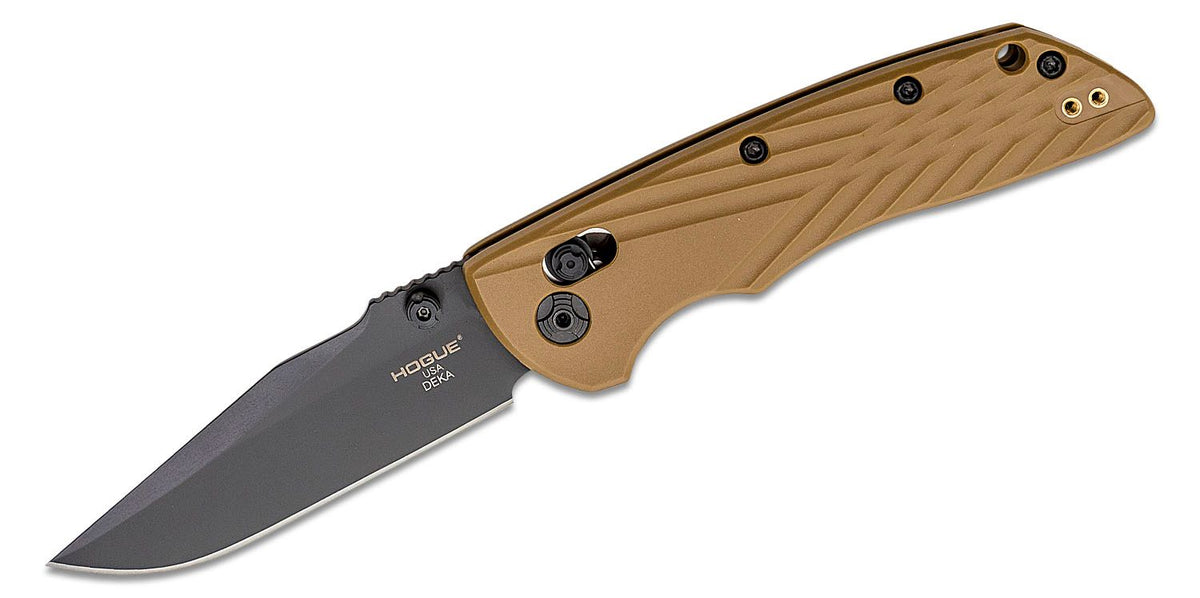 HOGUE DEKA ABLE LOCK FLDR 3.25 CLIP POINT FDE