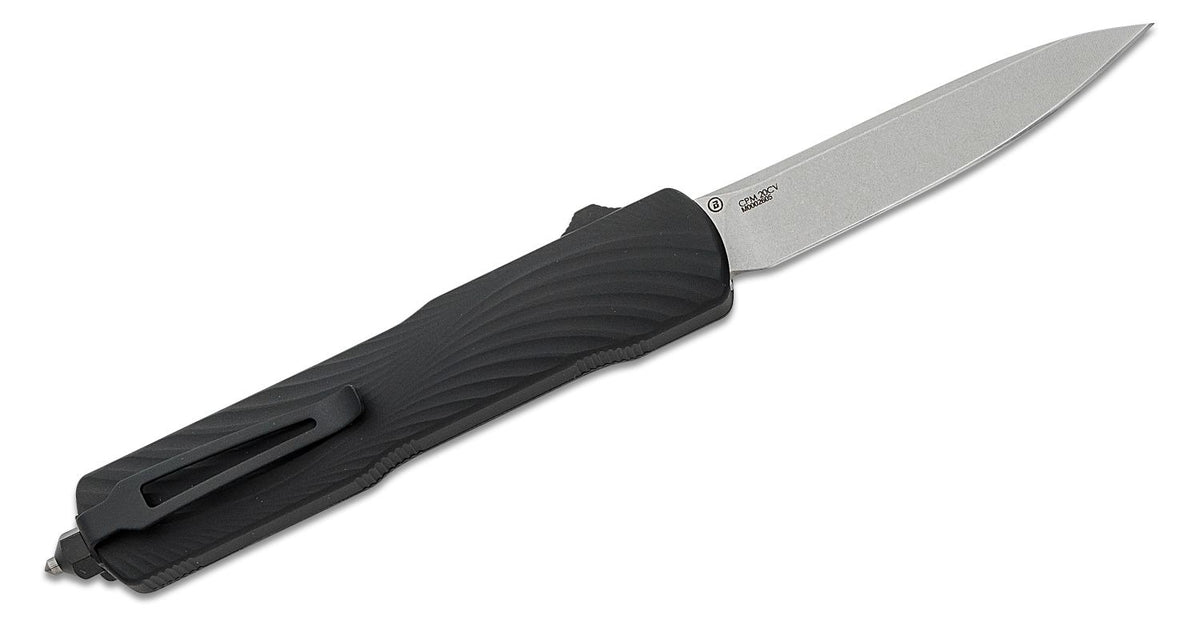 HOGUE COUNTERSTRIKE AUTO 3.35&quot; OTF DROP POINT G10 TUMBLED BLK