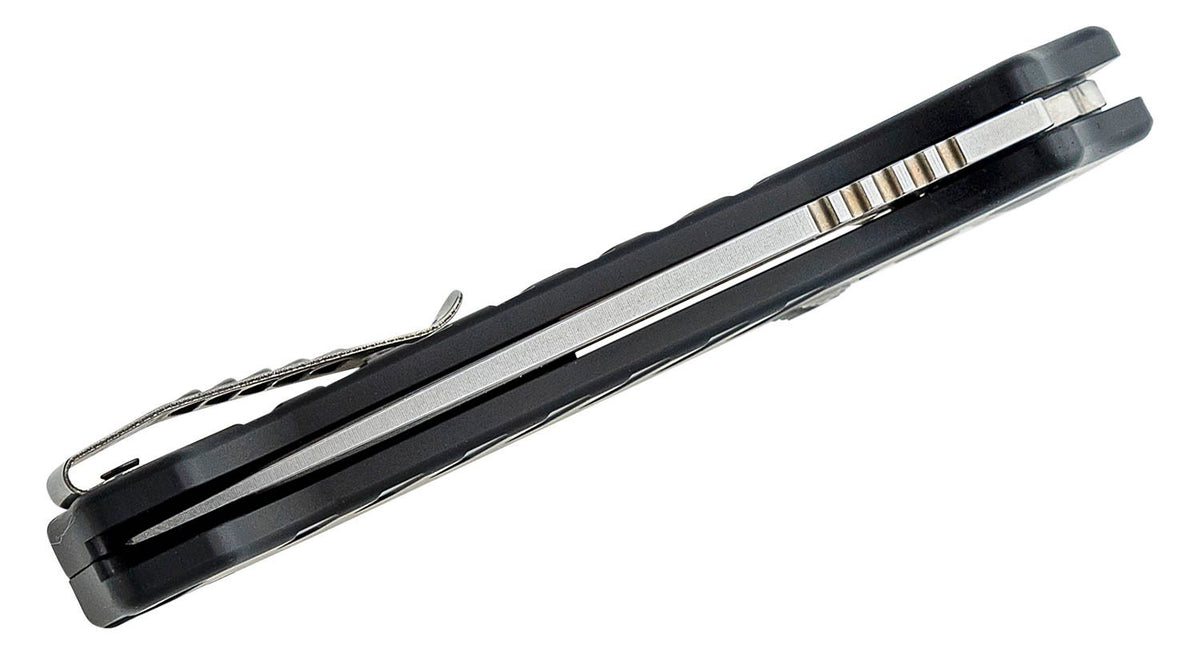HOGUE BALLISTA-I BUTTON AUTO DROP POINT TMBLD BLK 3.5