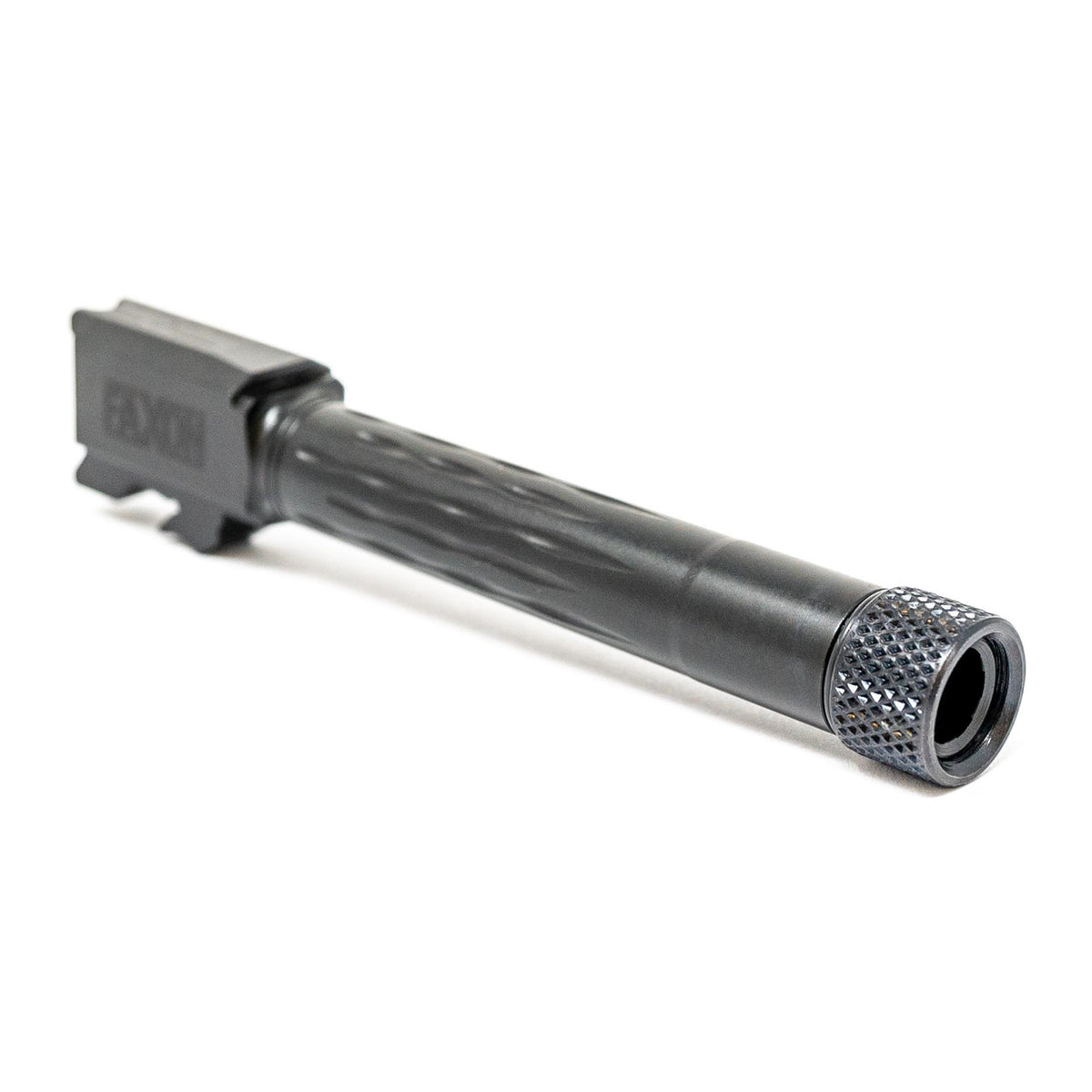 FAXON S&amp;W M&amp;P FULL SIZE 9MM FLAME FLUTE THREADED BLK