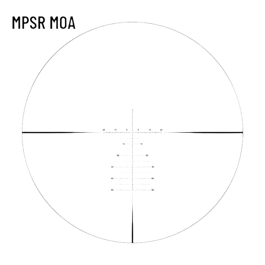 RITON 3 CONQUER 6-24X50 FFP ILLUM MPSR RETICLE