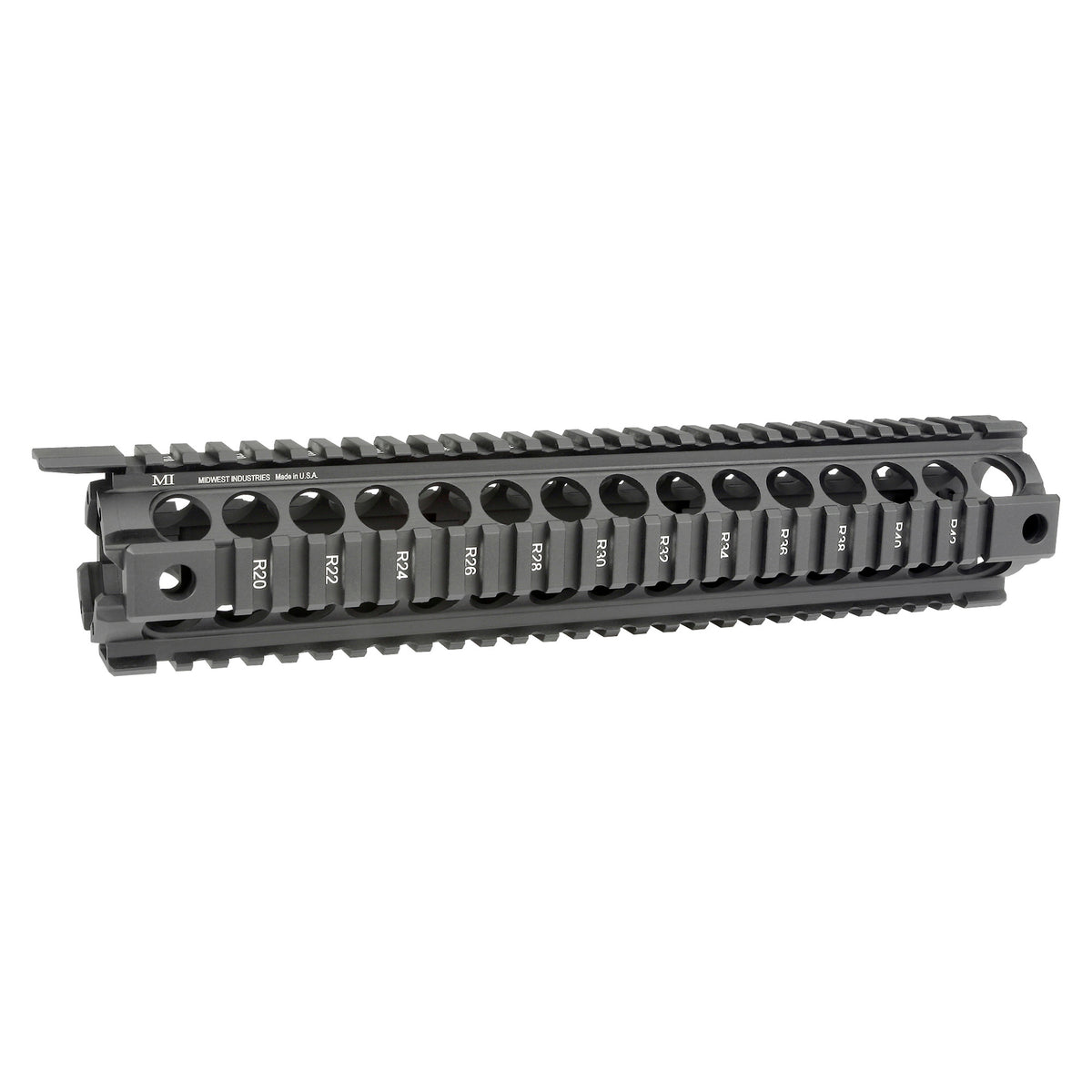 MIDWEST IND G2 QUAD-RAIL DROP IN FOR RIFLE LENGTH AR-15