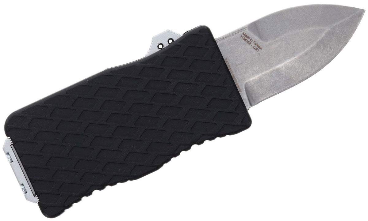 SCHRADE UPROAR MINI OTF 1.9&quot; DAGGER BLACK/SS