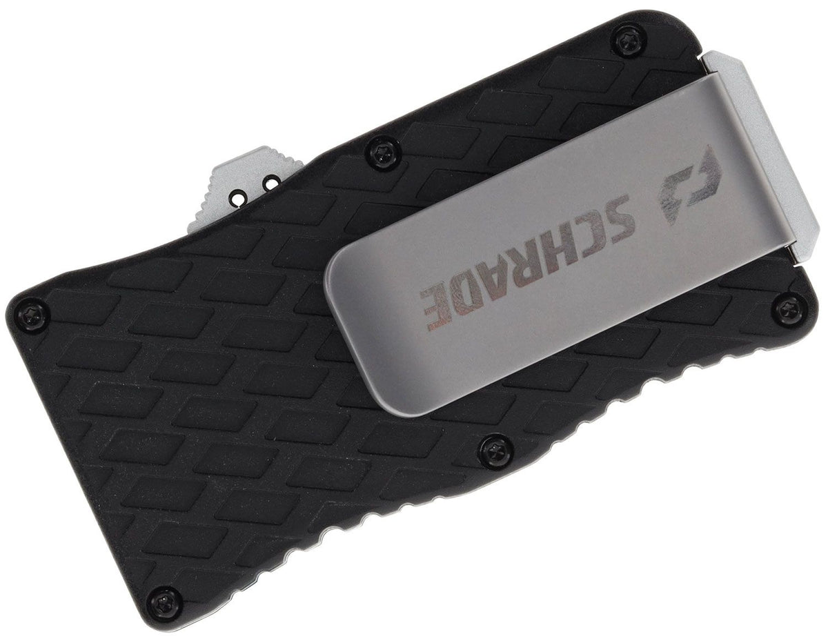 SCHRADE UPROAR MINI OTF 1.9&quot; DAGGER BLACK/SS