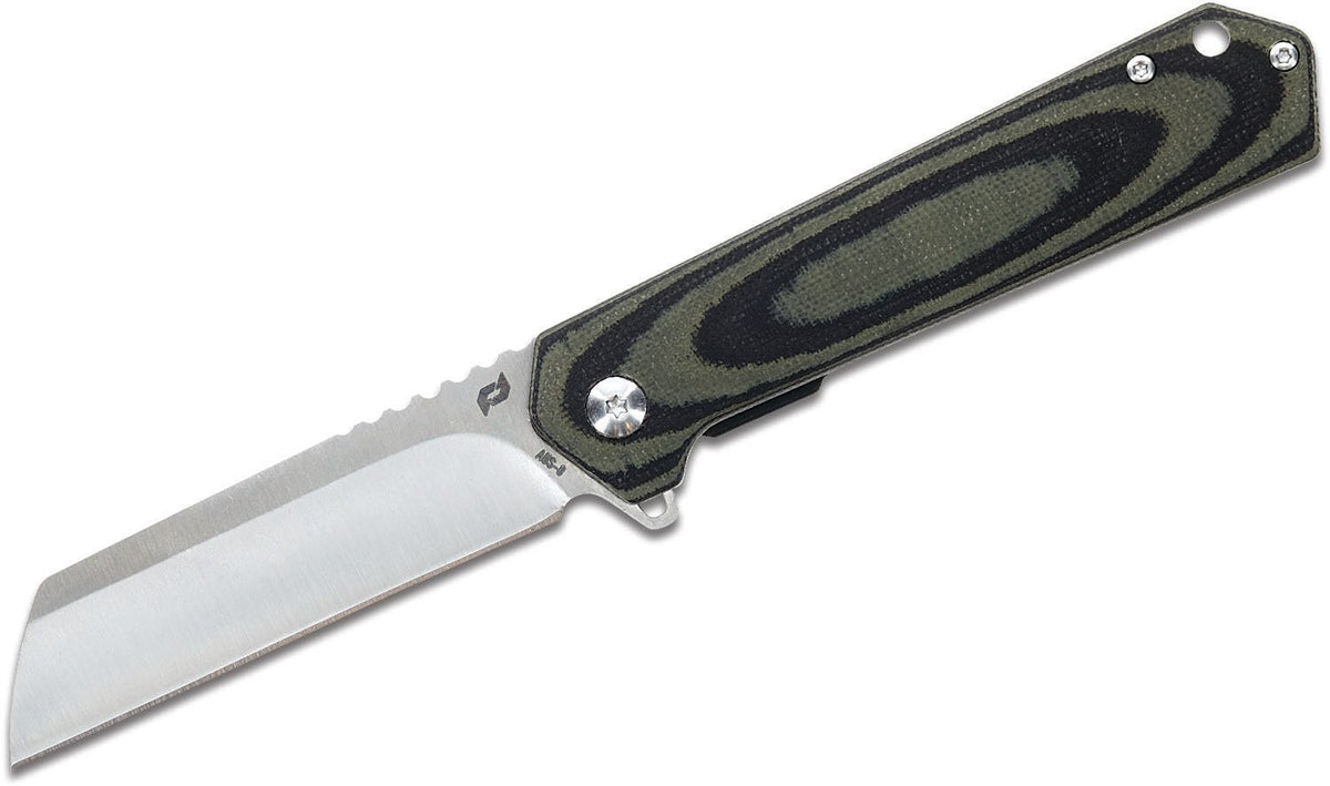SCHRADE LATERAL FOLDER 3.25&quot; AUS-10 OD GREEN/LAM
