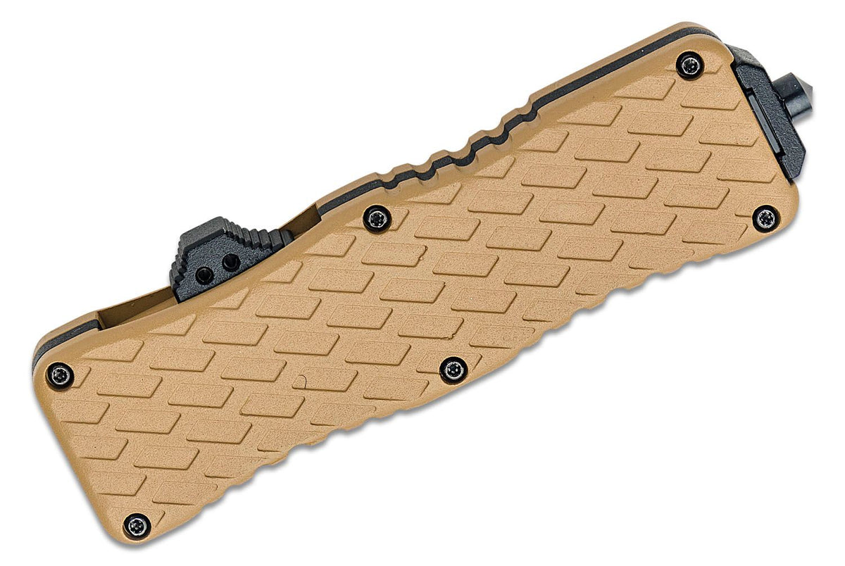 SCHRADE UPROAR D/A OTF 3&quot; D2 BAYONET POINT FDE/BLACK