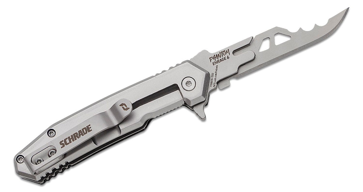 SCHRADE PHANTOM ENRAGE 6 2.2&quot; REPLCBL BLADE KNIFE