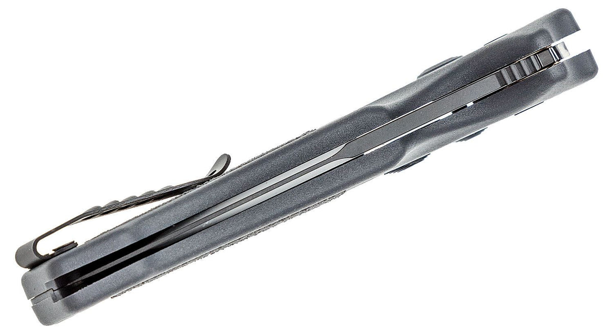 HOGUE K320A TACTICAL 3.5&quot; AUTO FOLDER DROP POINT BLD POLY GRY