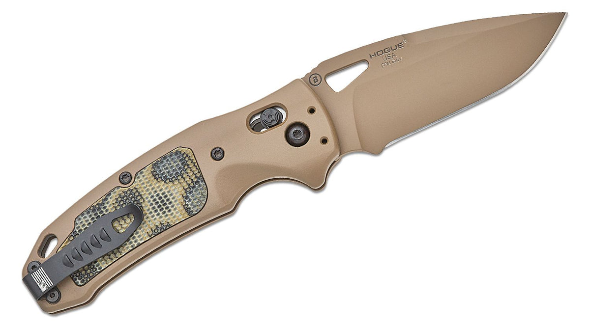 HOGUE SIG K320 AXG SCRP DRP 3.5&quot; FDE