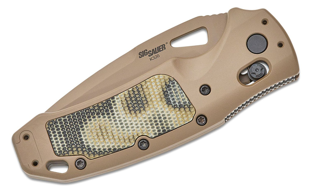 HOGUE SIG K320 AXG SCRP DRP 3.5&quot; FDE