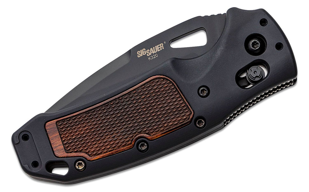 HOGUE SIG K320 AXG 3.5&quot; BLADE ABLE LOCK FLDR DROP POINT