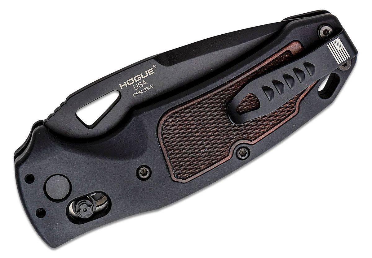 HOGUE SIG K320 AXG 3.5&quot; BLADE ABLE LOCK FLDR DROP POINT
