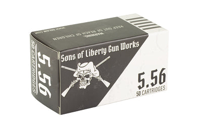 SONS OF LIBERTY 556NATO 62GR FMJ 50RD