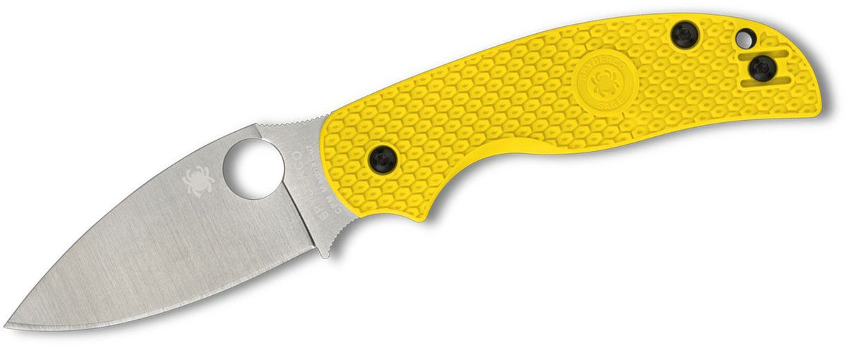 SPYDERCO SAGE 5 LW SALT 3&quot; YELLOW
