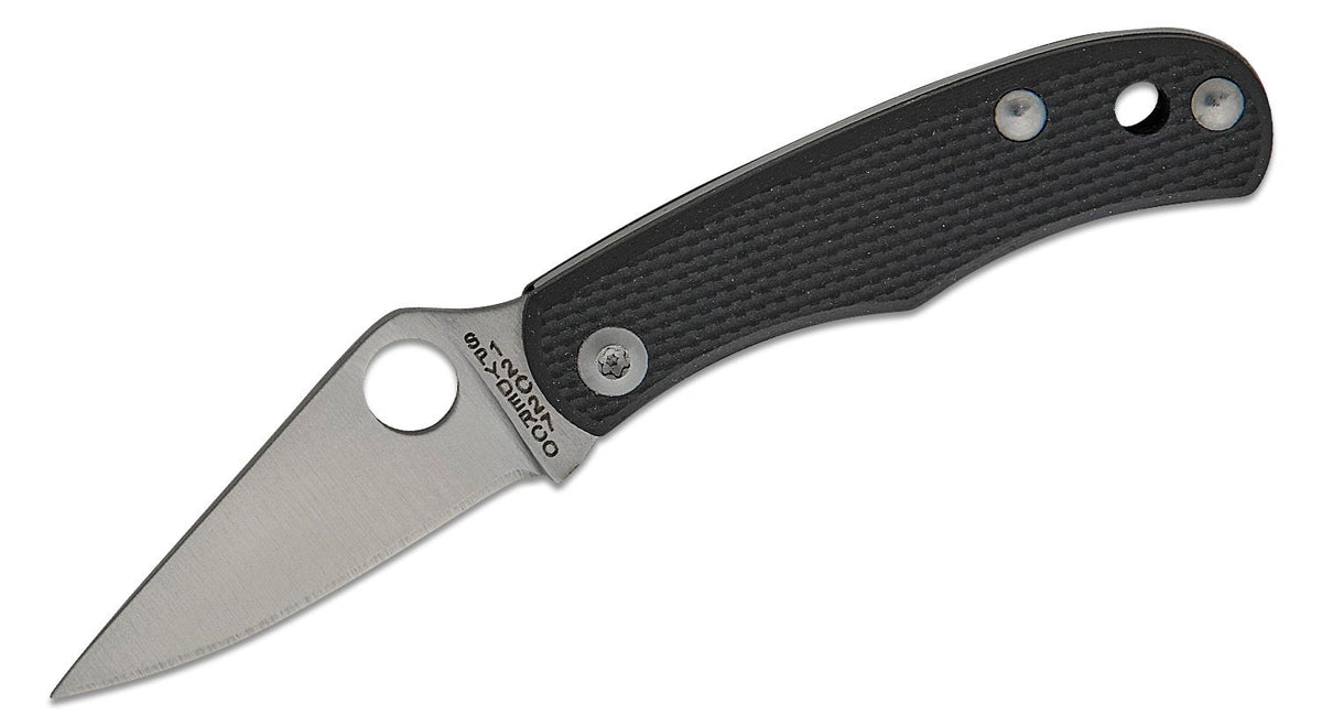 SPYDERCO BUG G-10 1.27&quot; BLACK