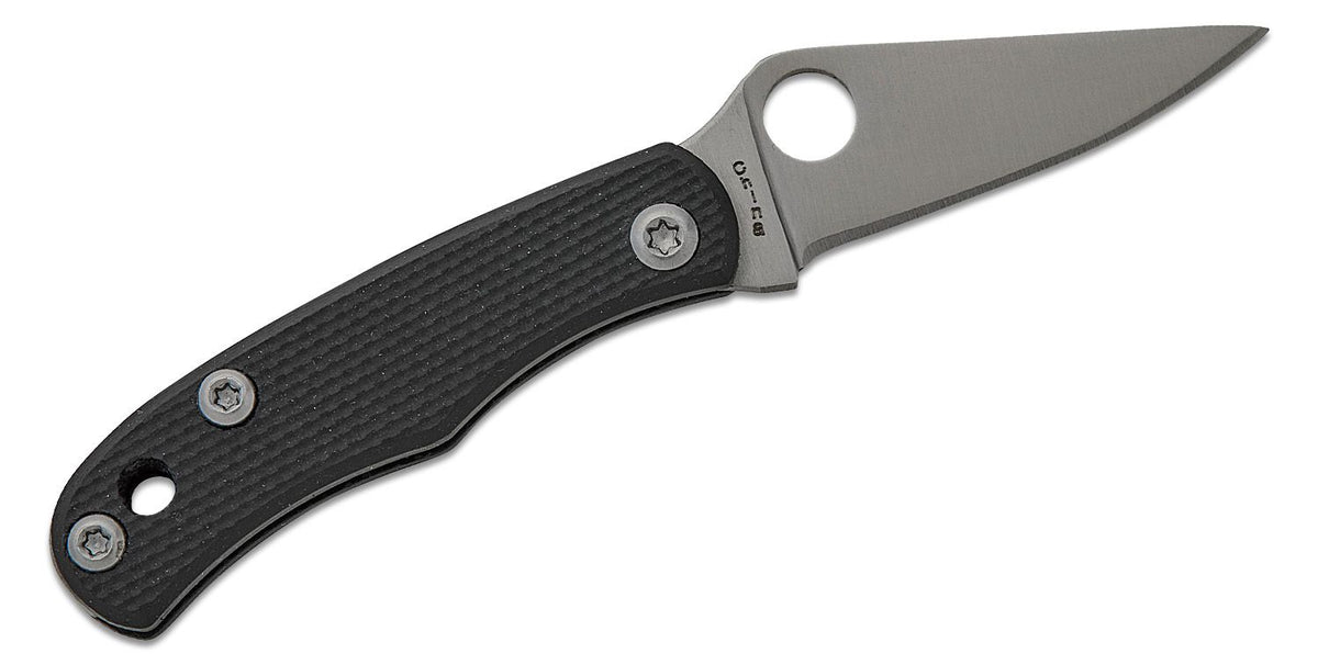 SPYDERCO BUG G-10 1.27&quot; BLACK