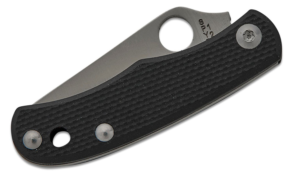 SPYDERCO BUG G-10 1.27&quot; BLACK