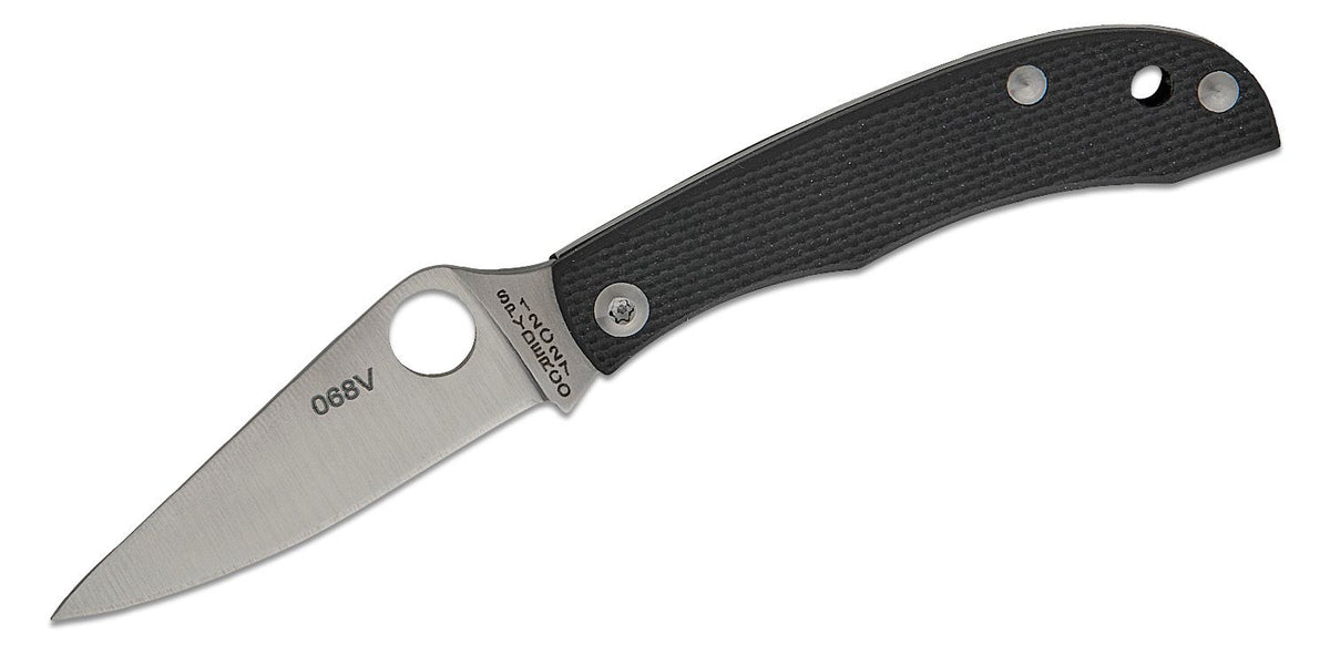 SPYDERCO HONEYBEE G-10 1.68" BLK