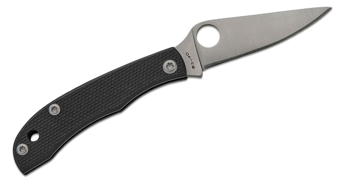 SPYDERCO HONEYBEE G-10 1.68" BLK