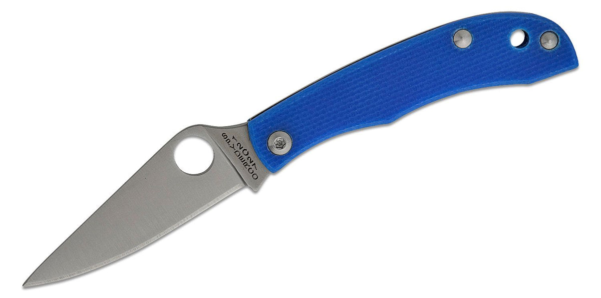 SPYDERCO HONEYBEE G-10 1.68" BLUE