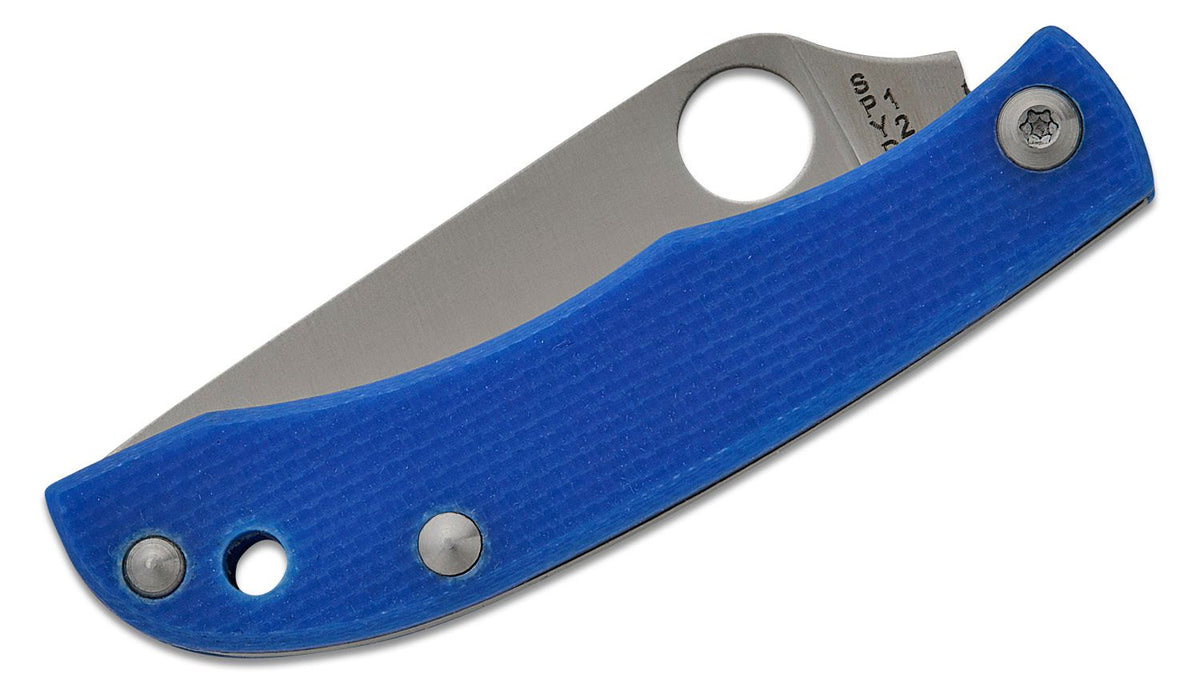 SPYDERCO HONEYBEE G-10 1.68" BLUE
